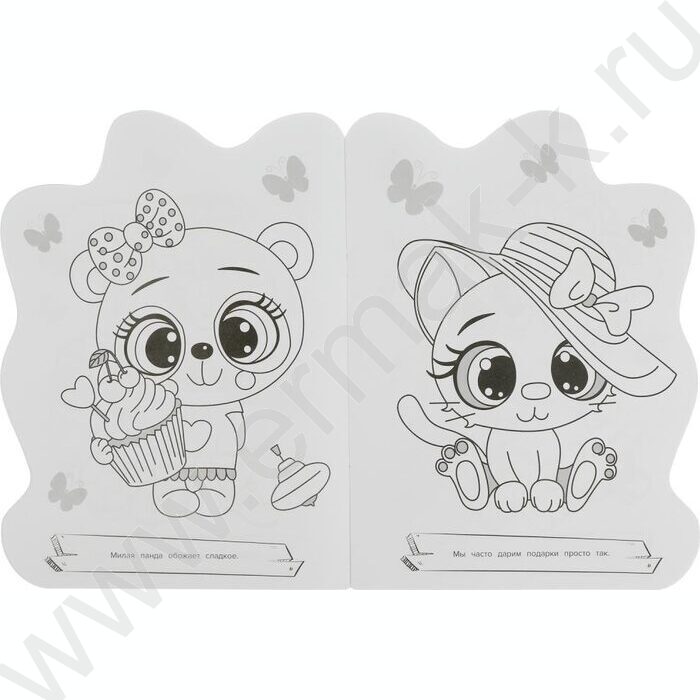 Раскраска-вырубка А4 Мишка | Фото 4