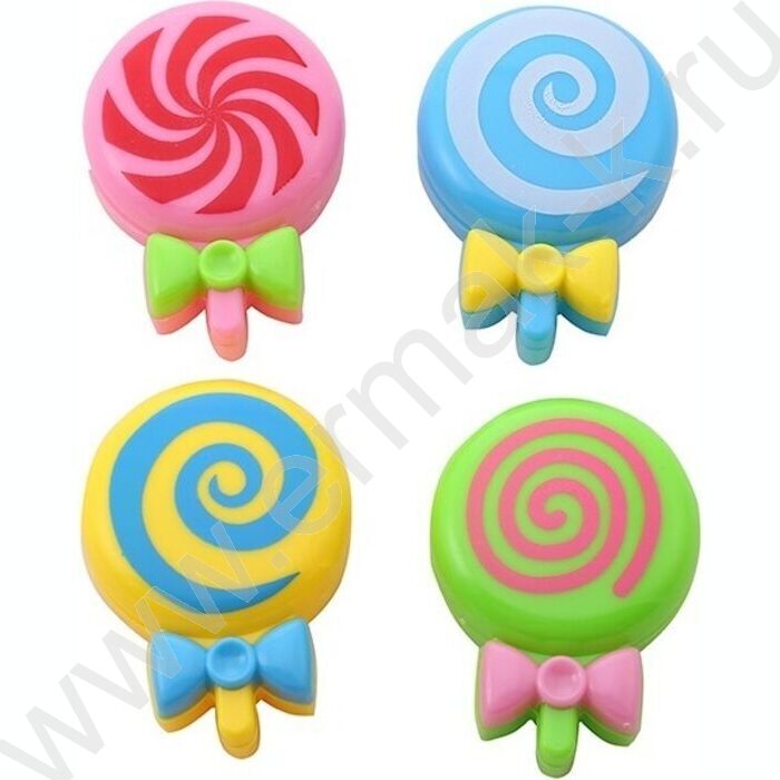 Точилка 1отв. пластик/с контейнером/ Bonbon ассорти в банке | Фото 1