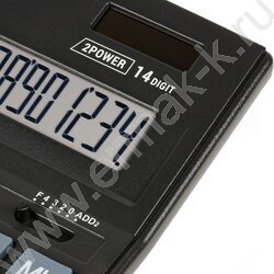 Калькулятор ELEVEN Business Line CDB1401-BK  /двойное питание/ 14 разряд (аналог D-314) | Фото 2