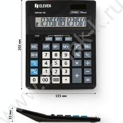 Калькулятор ELEVEN Business Line CDB1601-BK  /двойное питание/ 16 разряд | Фото 4