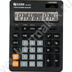 Калькулятор ELEVEN SDC-664S (original) /двойное питание/ 16 разряд | Фото 2
