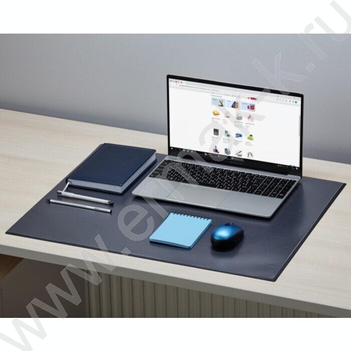 Накладка на стол 53*66см черная с верхним прозр.листом | Фото 6