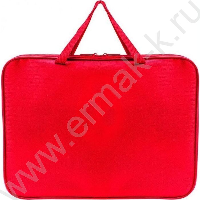 Папка А4 Менеджера, ткань /красная | Фото 1