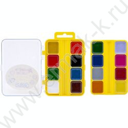 Акварель 16цв  Каляка-Маляка /квадр. кювет, б/кисточки, п/у европодвес | Фото 3