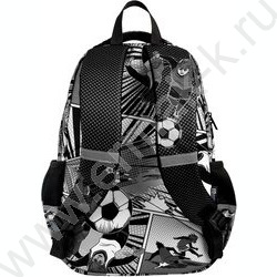 Рюкзак школьный Футбол манга полиэстер, сублимационная печать, 1 отделение (-я), молния, тип спи | Фото 7