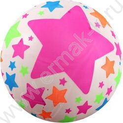 Мяч детский Звездочки ассорти | Фото 1