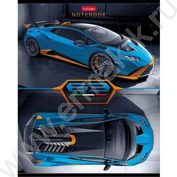 Тетрадь  48л клетка "Автоспорт" /3D лак /мат.лам. /5видов | Фото 4