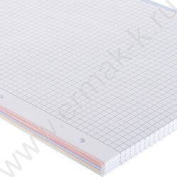 Сменный блок А4  80л универсальная перфорация/многоцветный срез | Фото 5