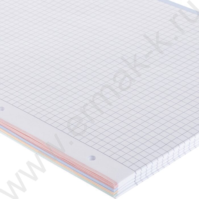 Сменный блок А4  80л универсальная перфорация/многоцветный срез | Фото 5