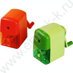 Точилка механическая 1 отверстие пластик /ассорти | Фото 1