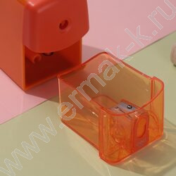 Точилка механическая 1 отверстие пластик /ассорти | Фото 3