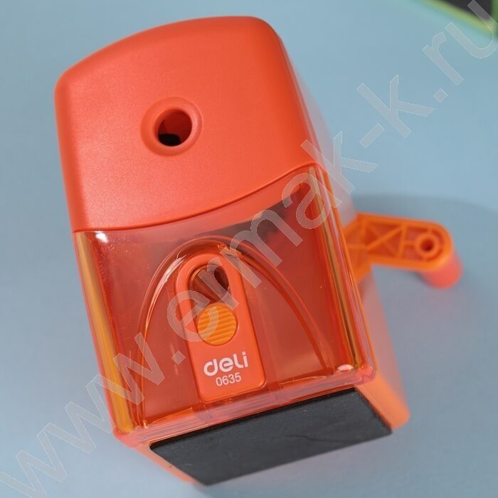 Точилка механическая 1 отверстие пластик /ассорти | Фото 5