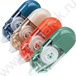 Корректирующая лента 5мм* 6м "Nusign" /корпус - ассорти, блистер | Фото 1