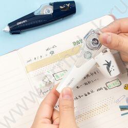 Корректирующая лента 5мм* 6м /корпус - ассорти, блистер | Фото 5