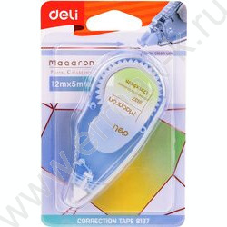 Корректирующая лента 5мм*12м /корпус - ассорти, блистер, европодвес | Фото 3