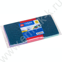 Губка для мытья посуды "Maxi" /9*6,5*2,7см  3шт/уп | Фото 1