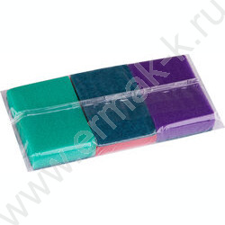 Губка для мытья посуды "Maxi" /9*6,5*2,7см  3шт/уп | Фото 3