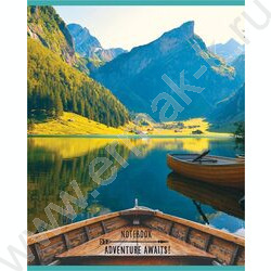 Тетрадь  48л клетка "Жизнь-приключение" (блок эконом) | Фото 4