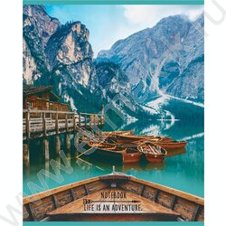 Тетрадь  48л клетка "Жизнь-приключение" (блок эконом) | Фото 5