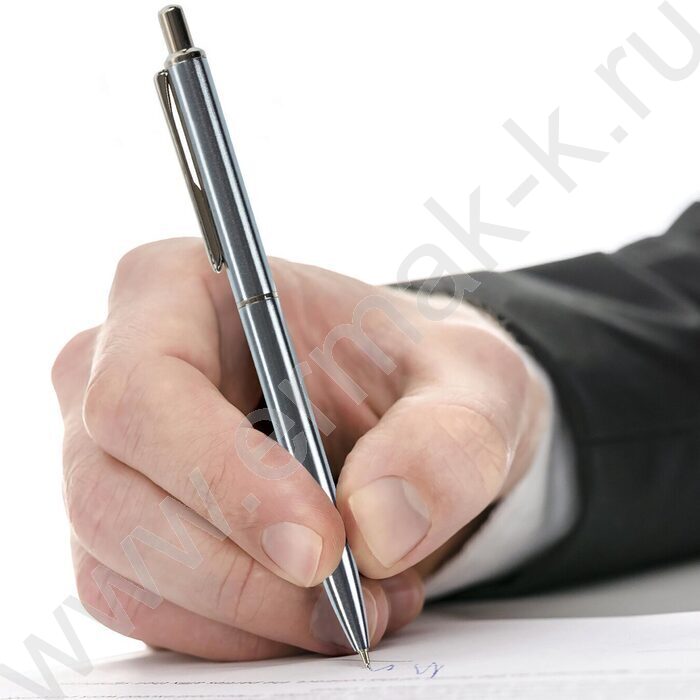 Ручка шар синяя, 0,5мм "Larghetto" /корпус серебристый с хромированными деталями | Фото 9