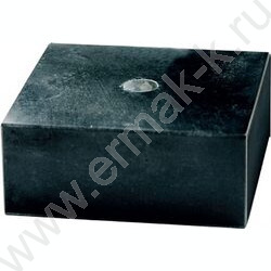 Цоколь черный мрамор 50*50*30 | Фото 1