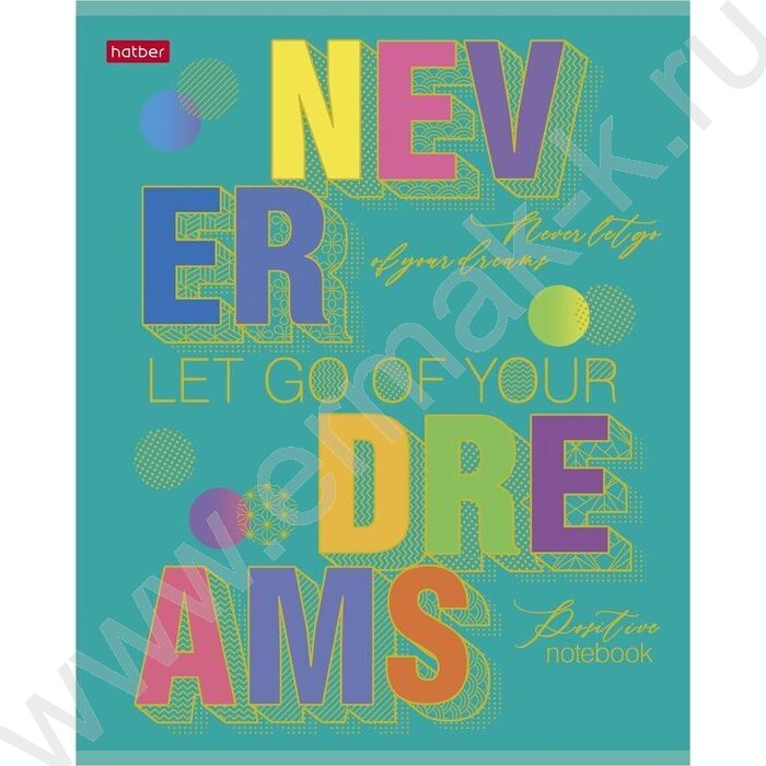 Тетрадь  80л клетка "Живи настроением!" /мат. ламин.3D фольга,3D лак/ ассорти | Фото 2