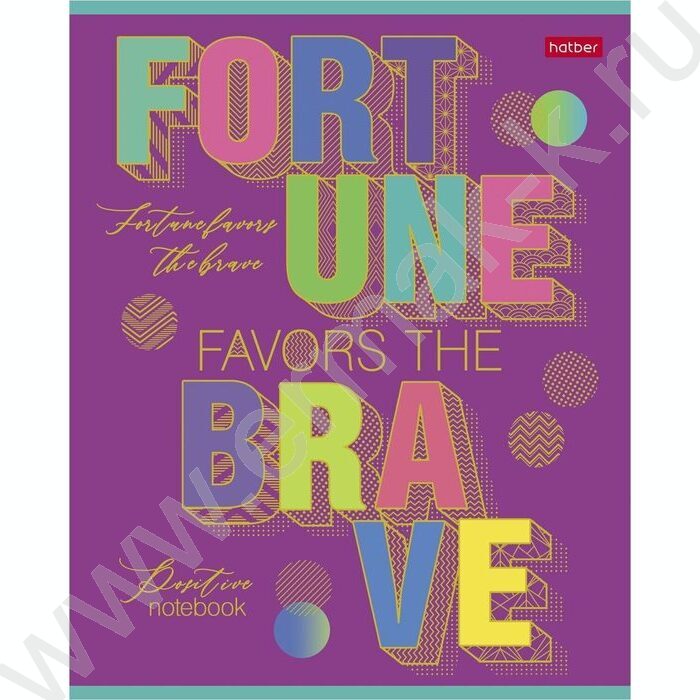 Тетрадь  80л клетка "Живи настроением!" /мат. ламин.3D фольга,3D лак/ ассорти | Фото 3