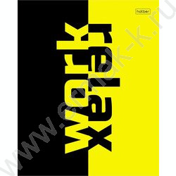 Тетрадь  96л клетка "Black&Yellow" /глянц. ламин. /5видов | Фото 4