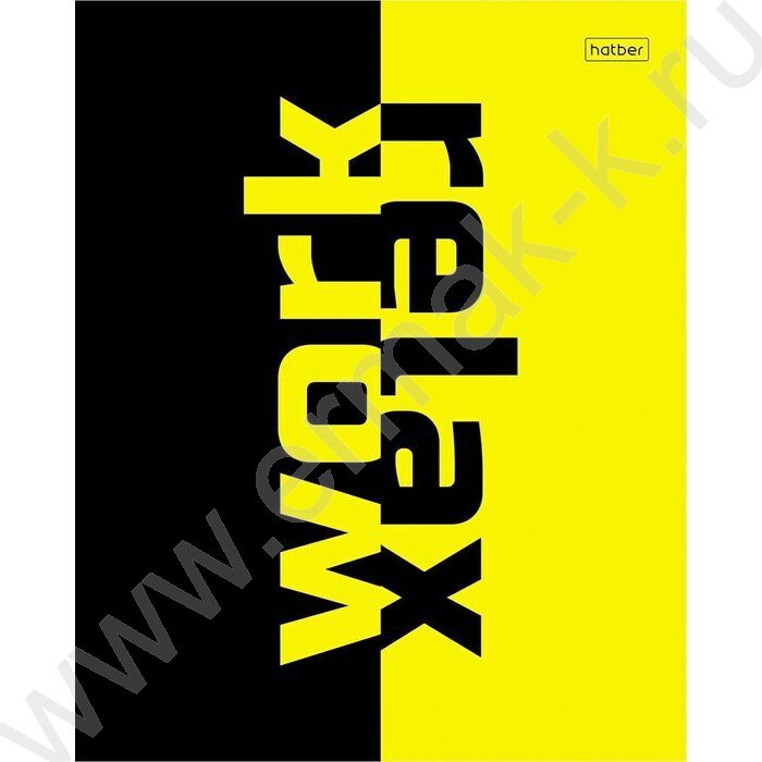 Тетрадь  96л клетка "Black&Yellow" /глянц. ламин. /5видов | Фото 4