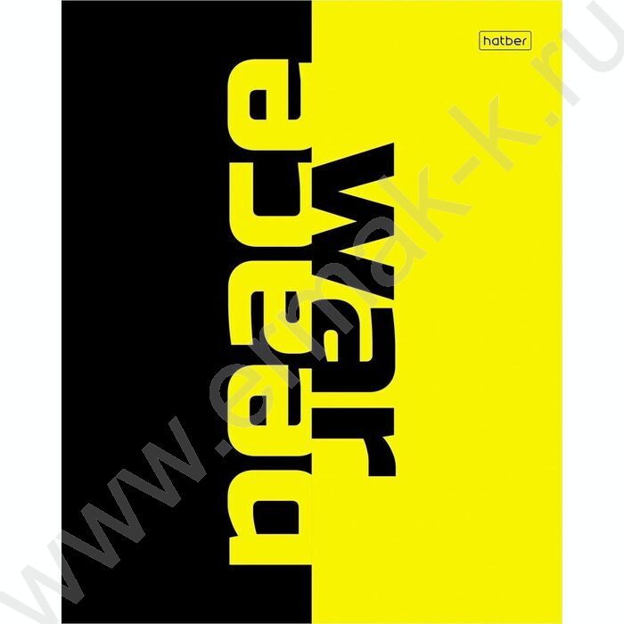 Тетрадь  96л клетка "Black&Yellow" /глянц. ламин. /5видов | Фото 5