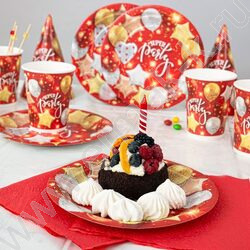 Свечи д/торта с держателями 5см 20шт/уп | Фото 3