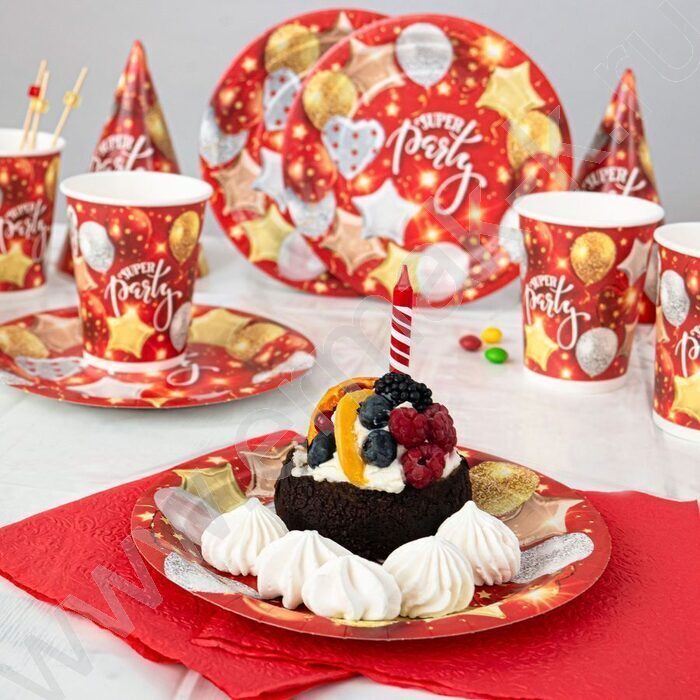 Свечи д/торта с держателями 5см 20шт/уп | Фото 3