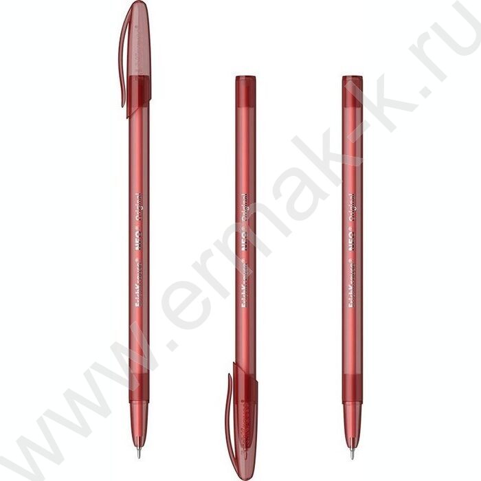 Ручка шар Neo® Stick Original 0,7мм, красная /цвет корпуса - матовый красный | Фото 1