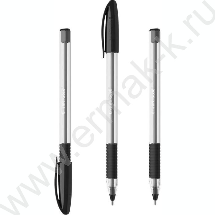 Ручка шар Ultra Glide Technolody U-109 Classic Stick&Grip 1,0мм черная /резиновый грип | Фото 1