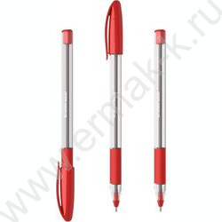 Ручка шар Ultra Glide Technolody U-109 Classic Stick&Grip 1,0мм красная /резиновый грип | Фото 1