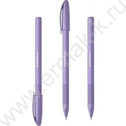 Ручка шар U-109 Stick&Grip Pastel 1,0мм, синяя /форма корпуса - треугольна | Фото 2