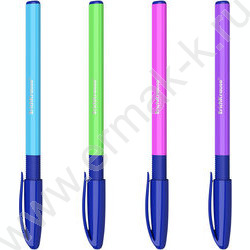 Ручка шар Ultra Glide Technolody U-109 Neon Stick&Grip 1,0мм синяя /форма корпуса - треугольная | Фото 1