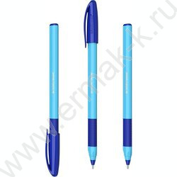 Ручка шар Ultra Glide Technolody U-109 Neon Stick&Grip 1,0мм синяя /форма корпуса - треугольная | Фото 2