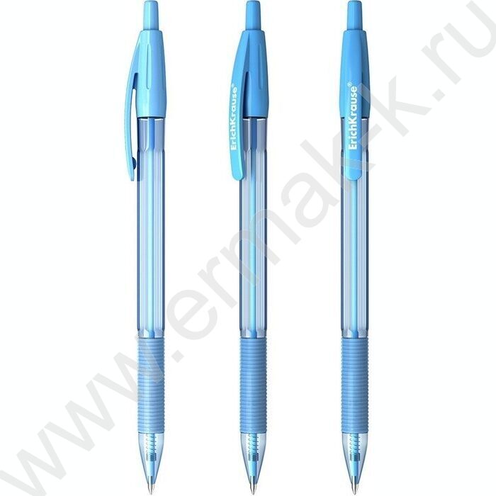 Ручка шар авт R-301 Spring Matic&Grip 0.7мм синяя /корпус ассорти /резиновый держатель | Фото 2