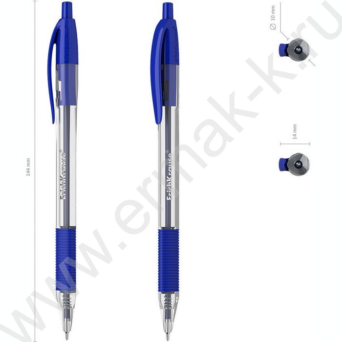 Ручка шар авт U-209 Classic Matic&Grip 1.0мм синяя /резин. держатель | Фото 3