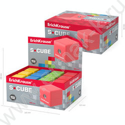 Точилка 1отв. пластик/с контейнером/ S-Cube ассорти | Фото 5