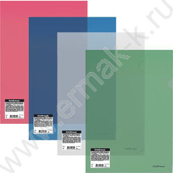 Папка уголок А4 Glossy Classic /полупрозрачная, ассорти | Фото 1