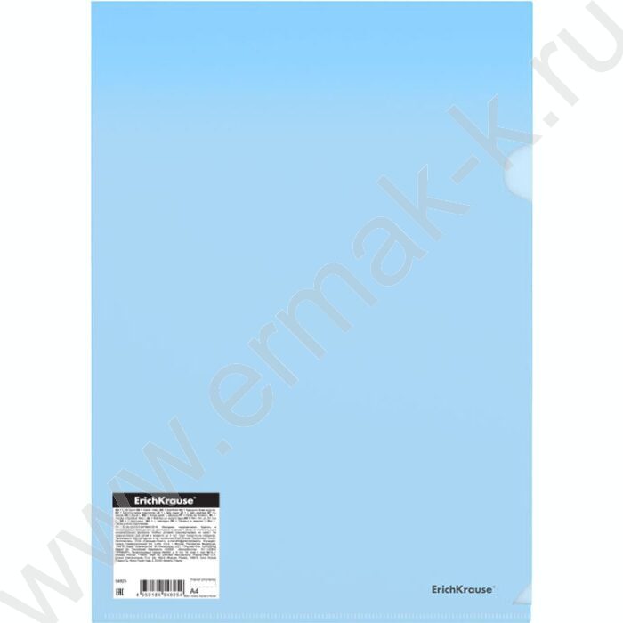 Папка уголок А4 Glossy Classic /полупрозрачная, ассорти | Фото 4