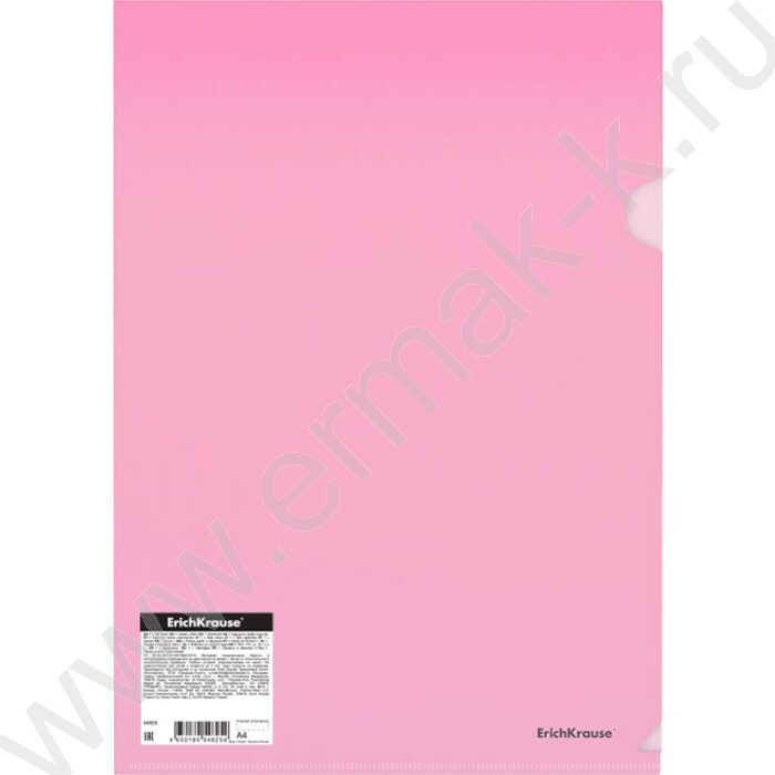 Папка уголок А4 Glossy Classic /полупрозрачная, ассорти | Фото 5