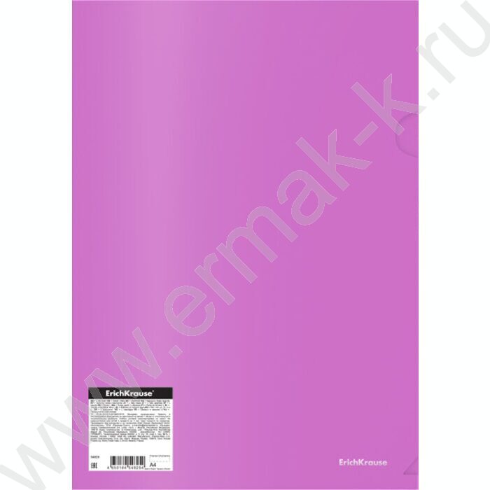 Папка уголок А4 Glossy Vivid /полупрозрачная, ассорти | Фото 2