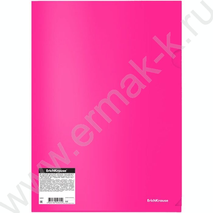 Папка уголок А4 Glossy Neon /полупрозрачная, ассорти | Фото 2