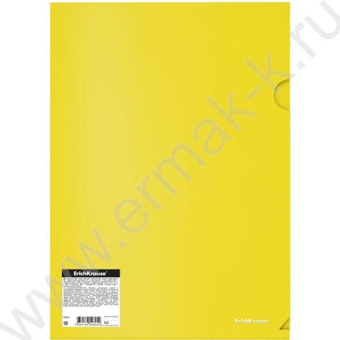 Папка уголок А4 Glossy Neon /полупрозрачная, ассорти | Фото 3