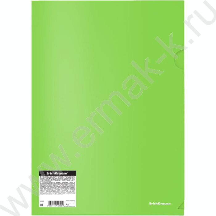 Папка уголок А4 Glossy Neon /полупрозрачная, ассорти | Фото 4