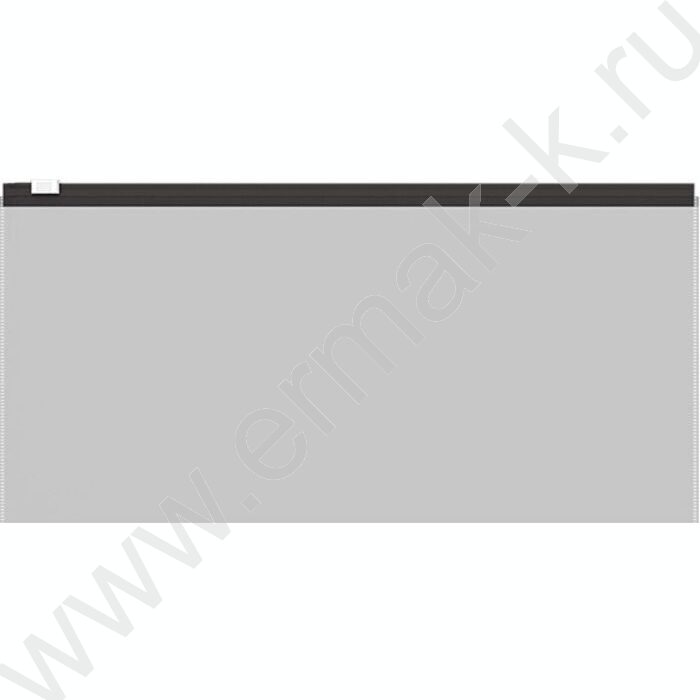 Папка-конверт на молнии Travel Zip "Fizzy Clear" с цветной молнией /прозрачная, ассорти | Фото 2