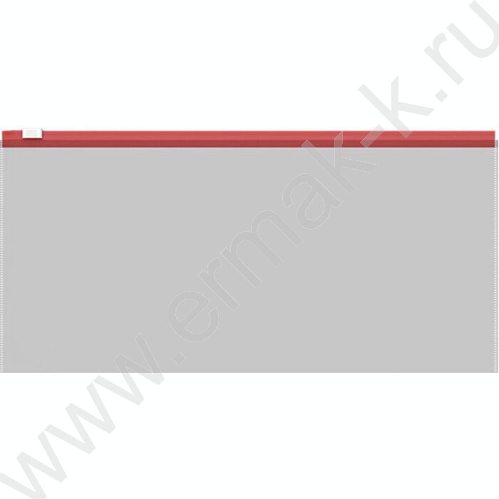 Папка-конверт на молнии Travel Zip "Fizzy Clear" с цветной молнией /прозрачная, ассорти | Фото 4